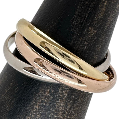 カルティエ トリニティ Au750 リング 15号