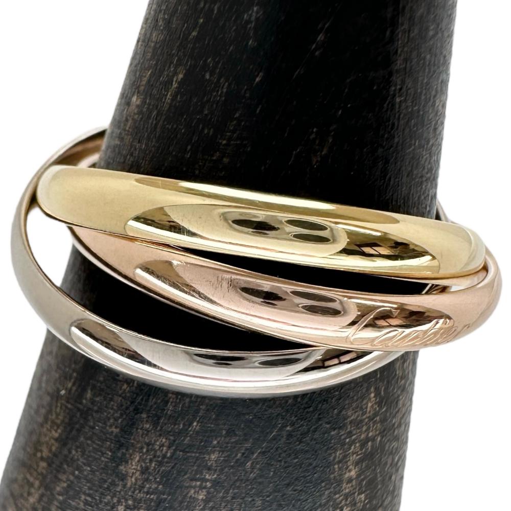 カルティエ トリニティ Au750 リング 15号