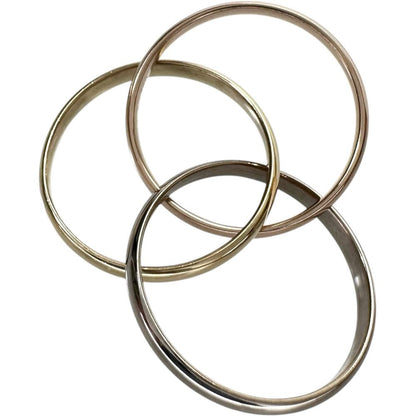 カルティエ トリニティ Au750 リング 15号