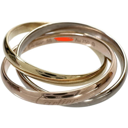 カルティエ トリニティ Au750 リング 15号