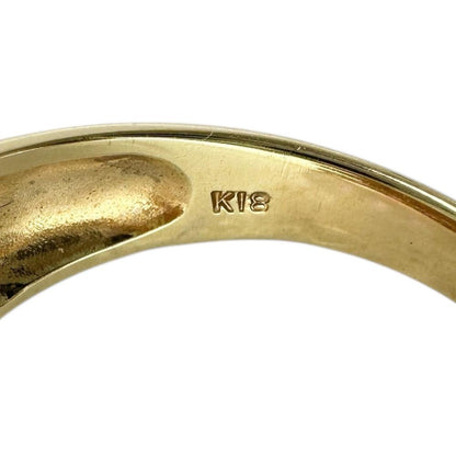 Au750 パンサーモチーフ ルビー ダイヤモンド リング