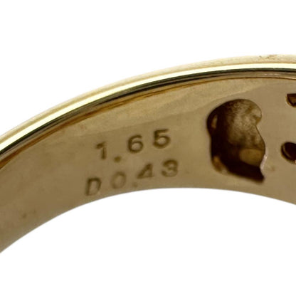 Au750ルビーダイヤモンドリング