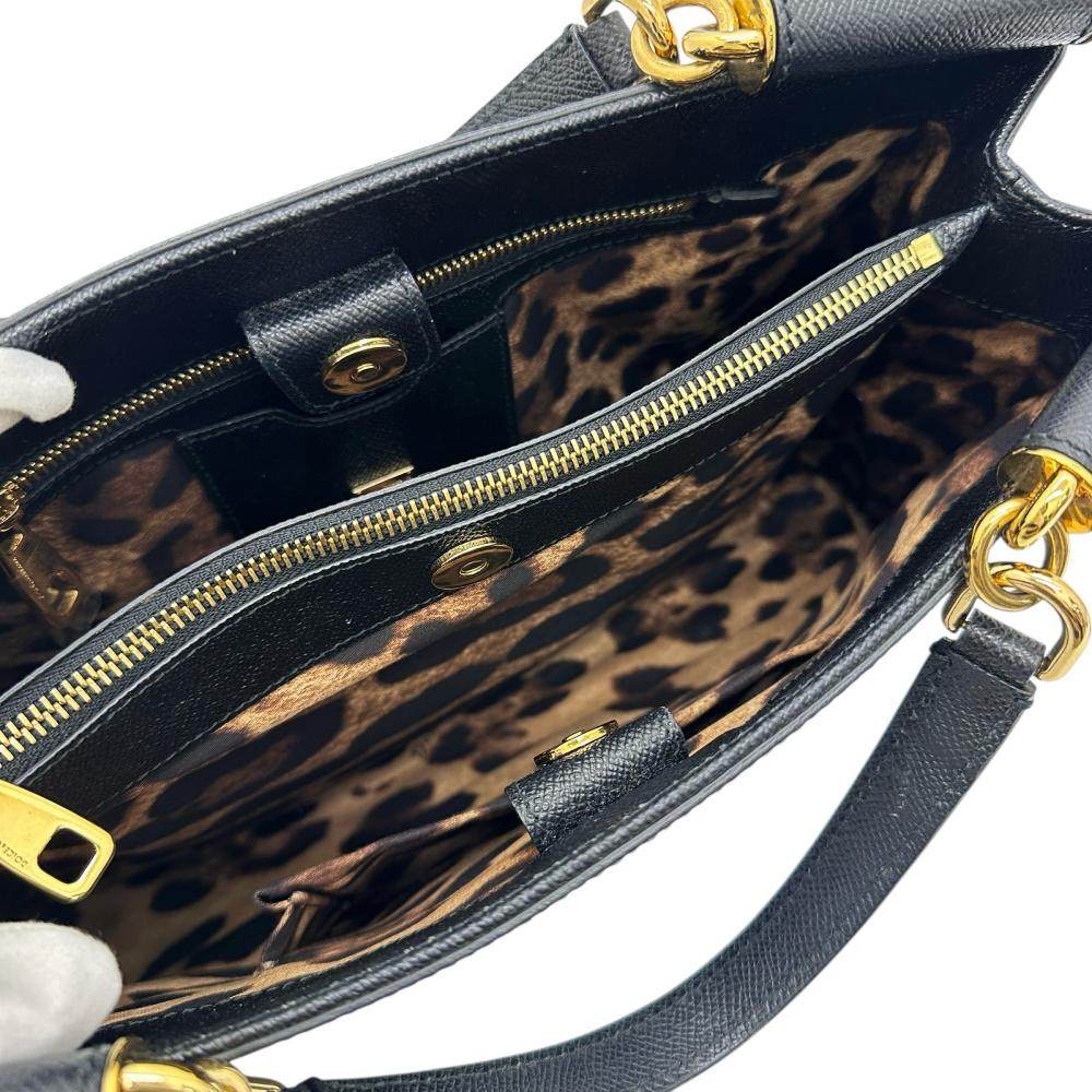 ドルチェ＆ガッバーナ サフィアーノレザー2WAYバッグ