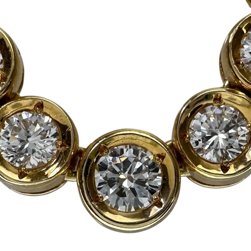Au750テニスデザインダイヤモンドネックレス
