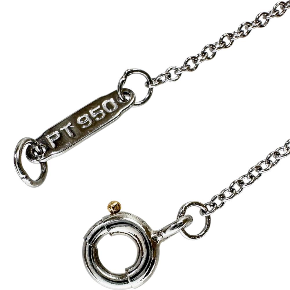 ティファニー Pt950 ダイヤモンド ネックレス