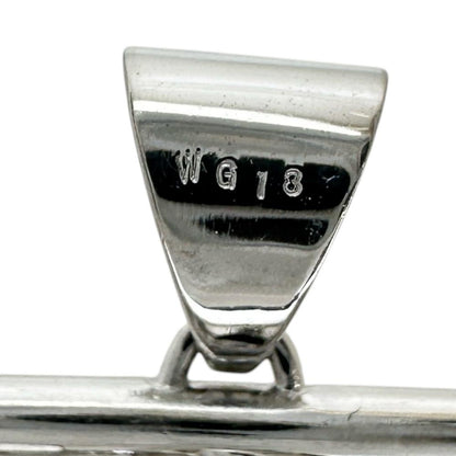 K18WG ダイヤモンド ペンダントトップ