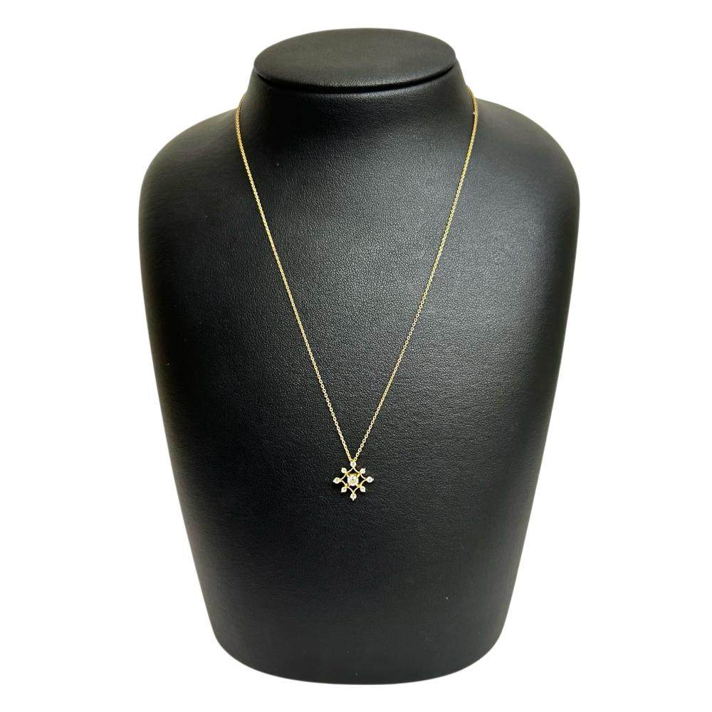 ヴァンドーム青山 Au750 ダイヤモンド ネックレス
