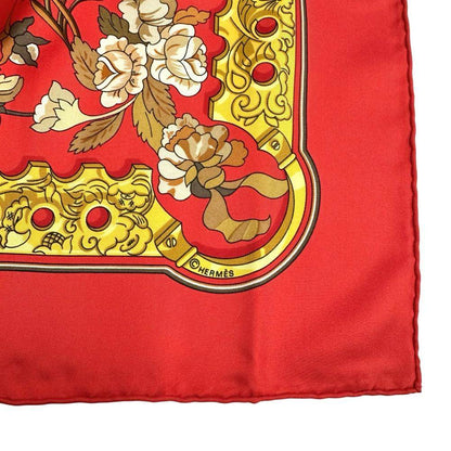 エルメス カレ90 シルクスカーフ