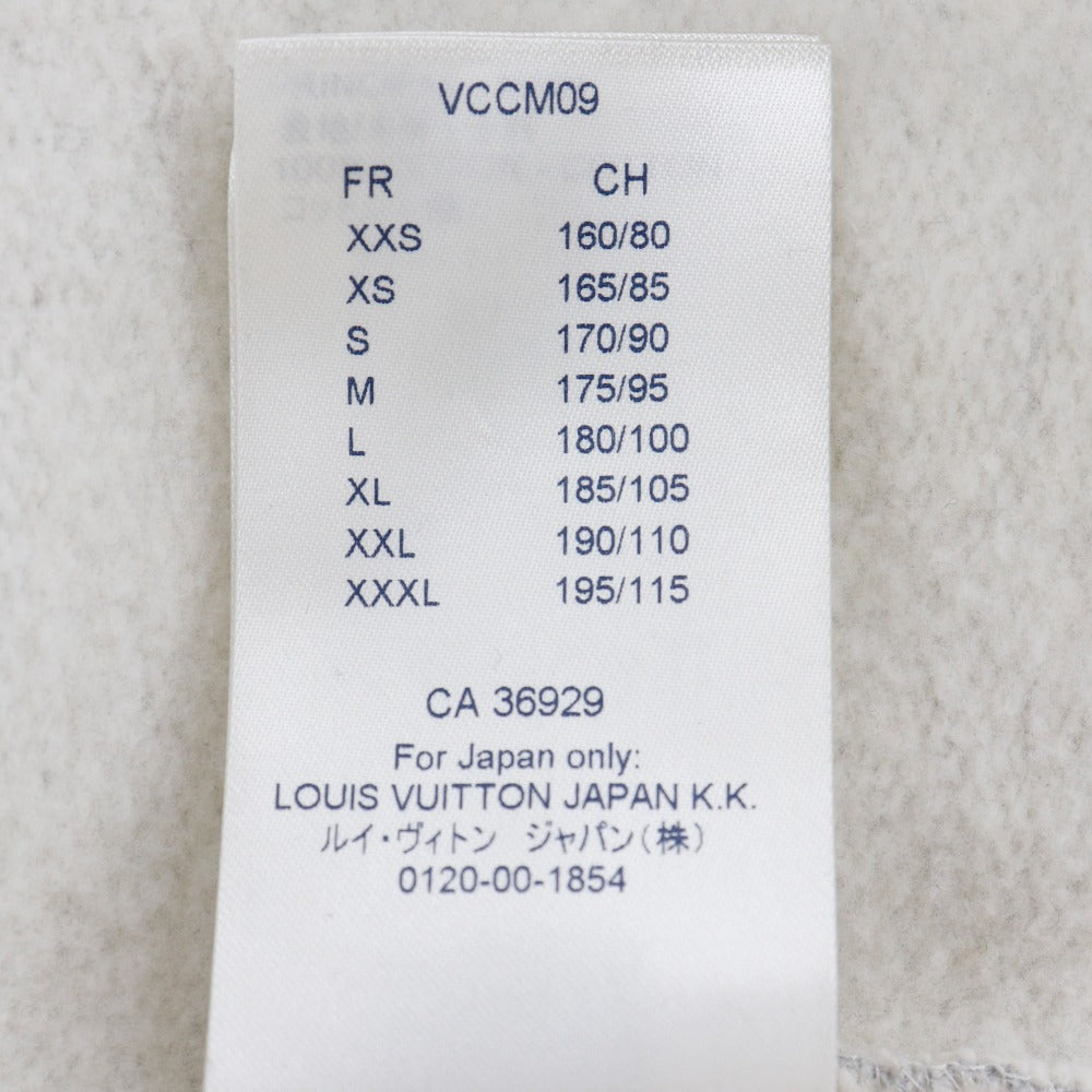 ルイヴィトン コットン スウェットシャツ グレー メンズ