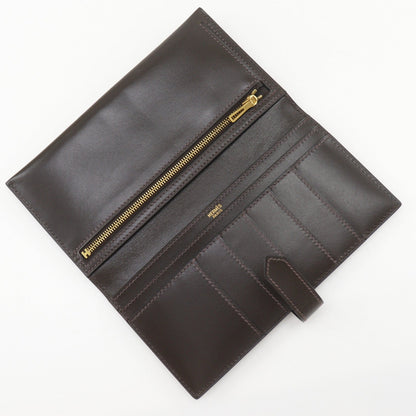 エルメス ベアン ボックスカーフ 長財布