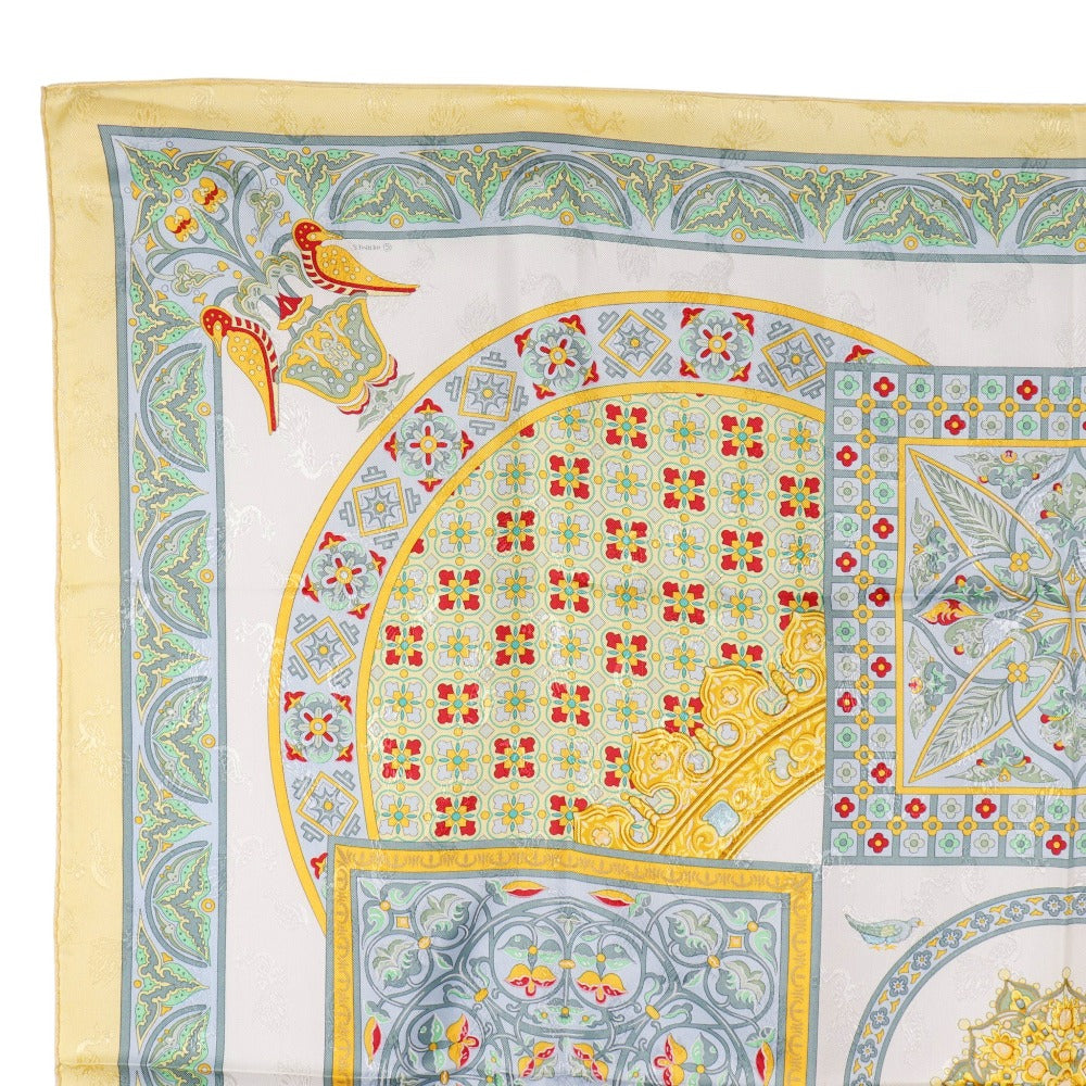 エルメス カレ90 CIELS BYZANTINS シルクスカーフ