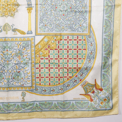 エルメス カレ90 CIELS BYZANTINS シルクスカーフ