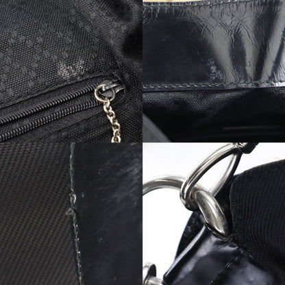 グッチ ナイロン キャンバス バンブー ハンドバッグ 2way