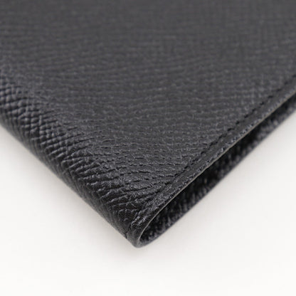 ブルガリ レザー ノートブック カバー ブラック