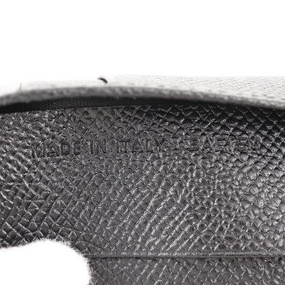 ブルガリ レザー ノートブック カバー ブラック