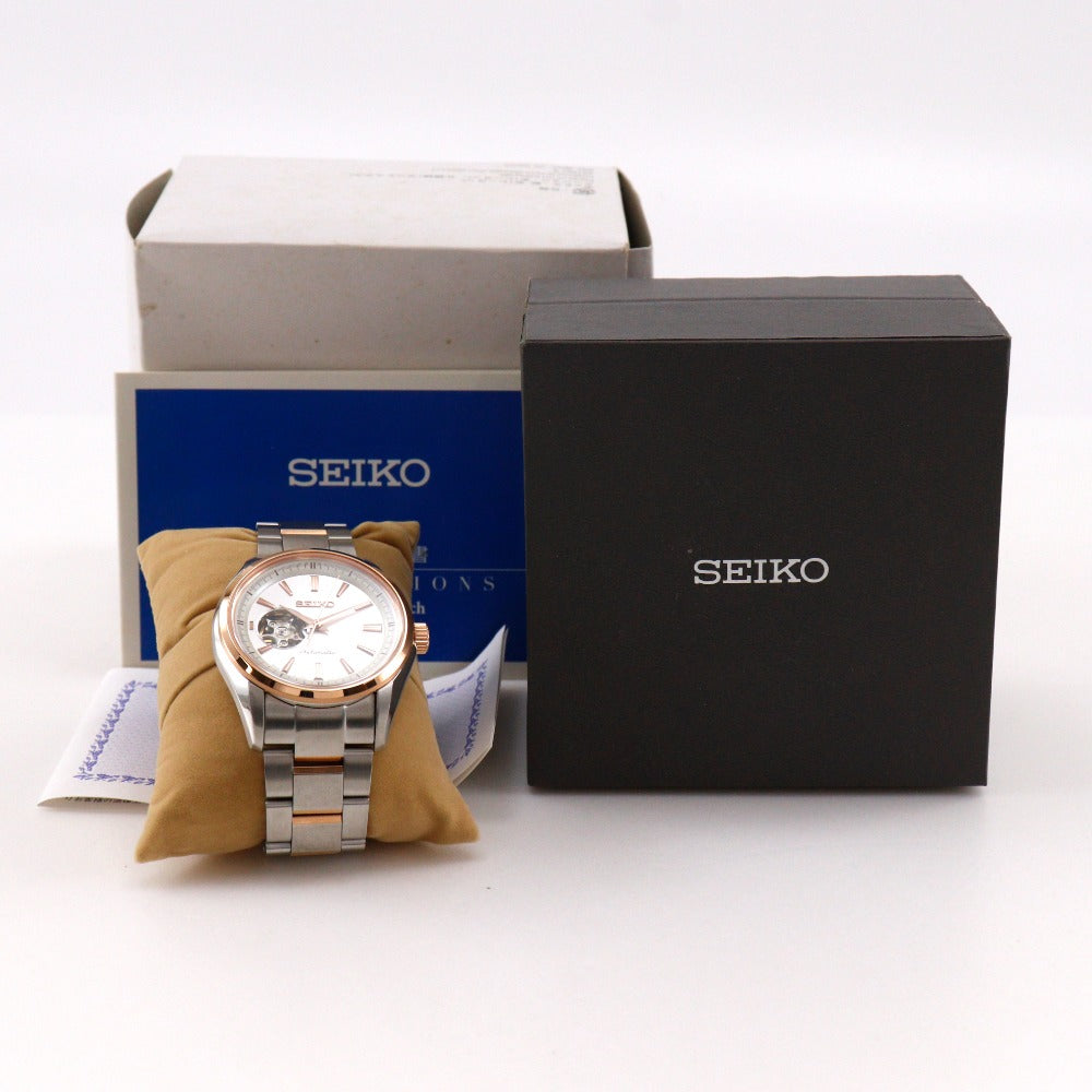 SEIKO プレザージュ ステンレス スチール メカニカル