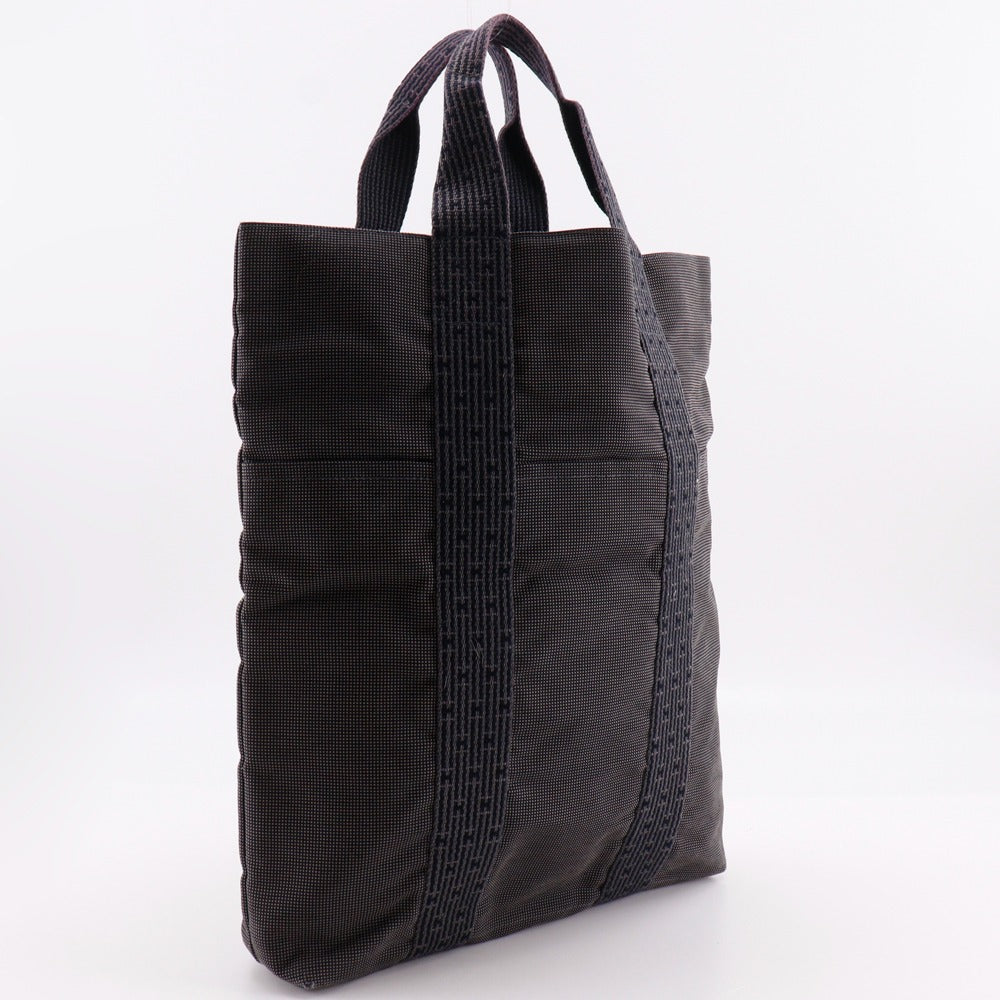 エルメス エールラインカバス ナイロンキャンバス トートバッグ