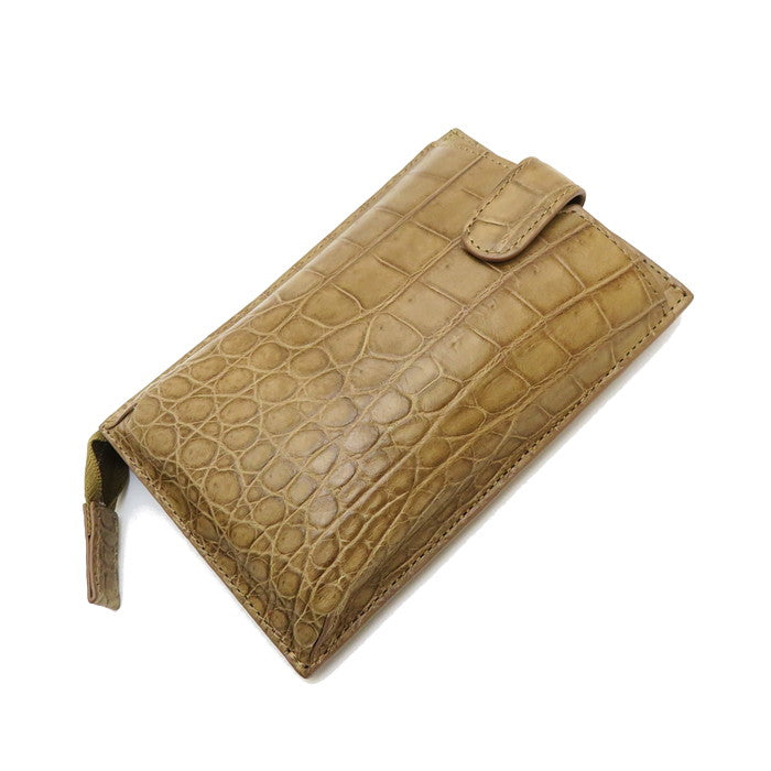 HCP マット クロコダイル 2WAY スマートフォン バッグ