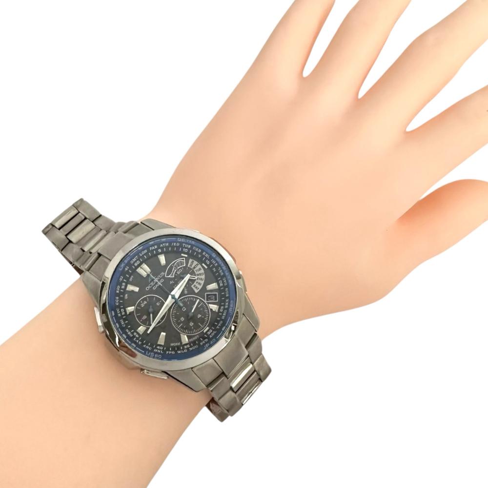 カシオ オシアナス チタン 腕時計