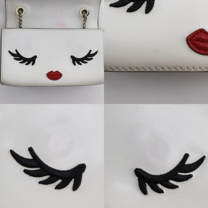 alice+olivia ステイス フェイス レザー ショルダー バッグ