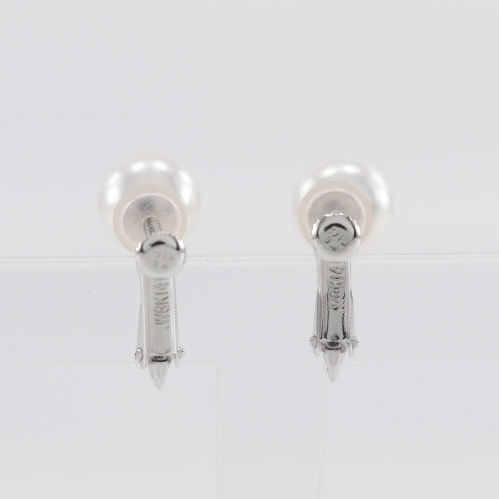 パール K14 WG 2way ネックレス＆イヤリングセット