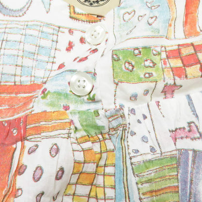 ファミリーアフェアーズ Odile Dress Love Print コットンワンピース