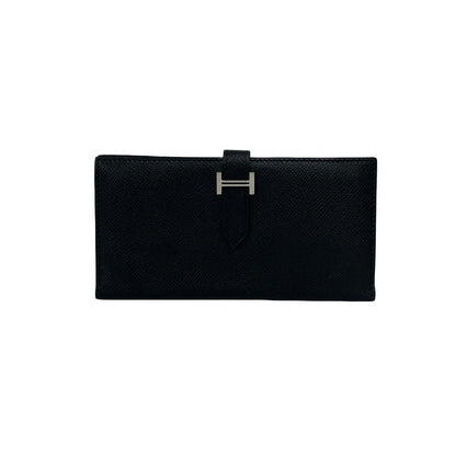 エルメス ベアン エプソン レザー 長財布