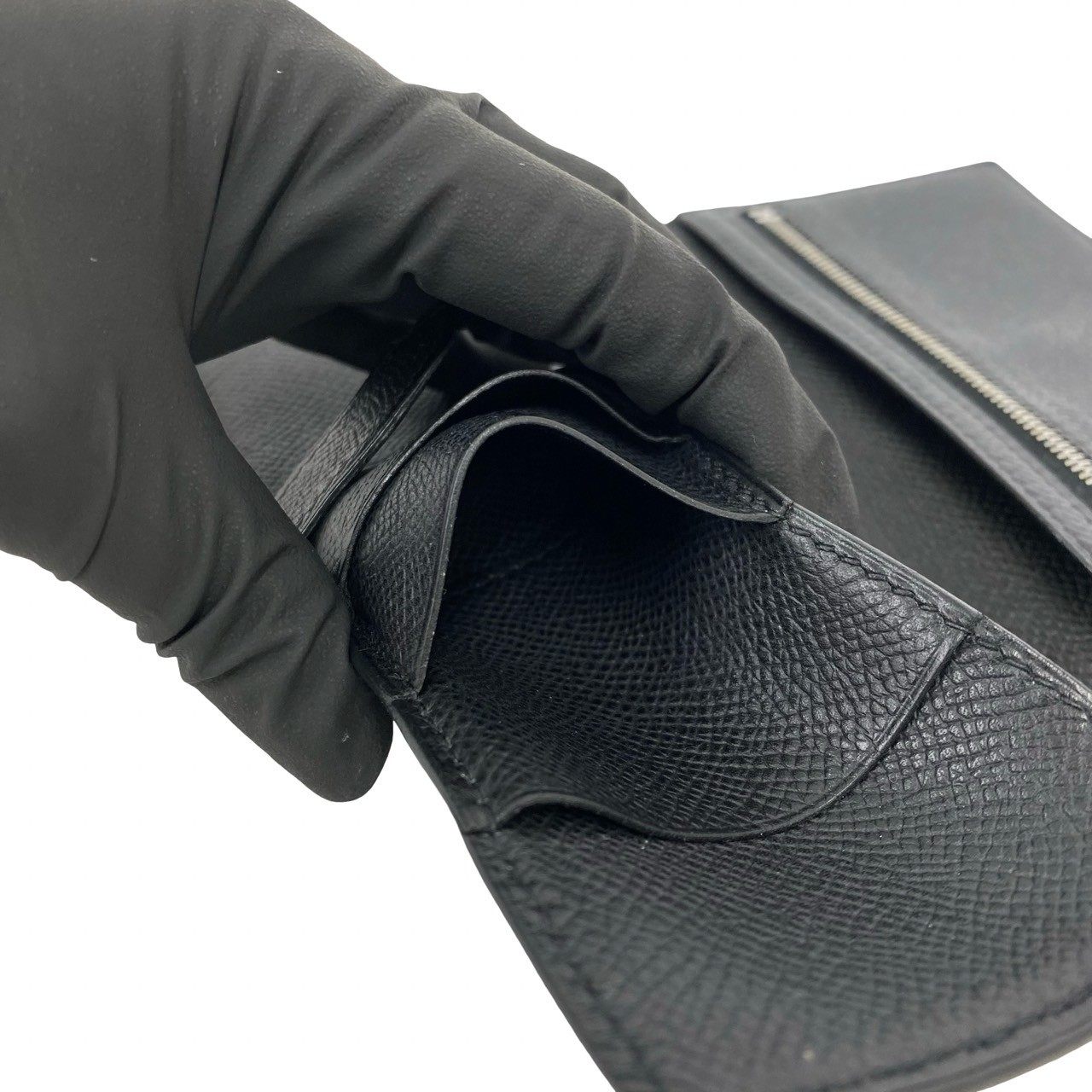 エルメス ベアン エプソン レザー 長財布