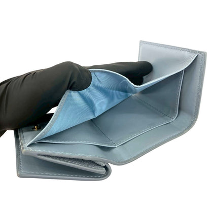 クリスチャンディオール 30モンテーニュ レザー 三つ折り財布