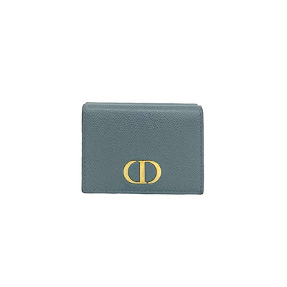 クリスチャンディオール 30モンテーニュ レザー 三つ折り財布