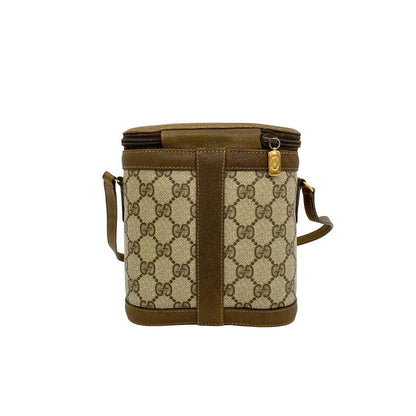 グッチ レザーPVCショルダーバッグ