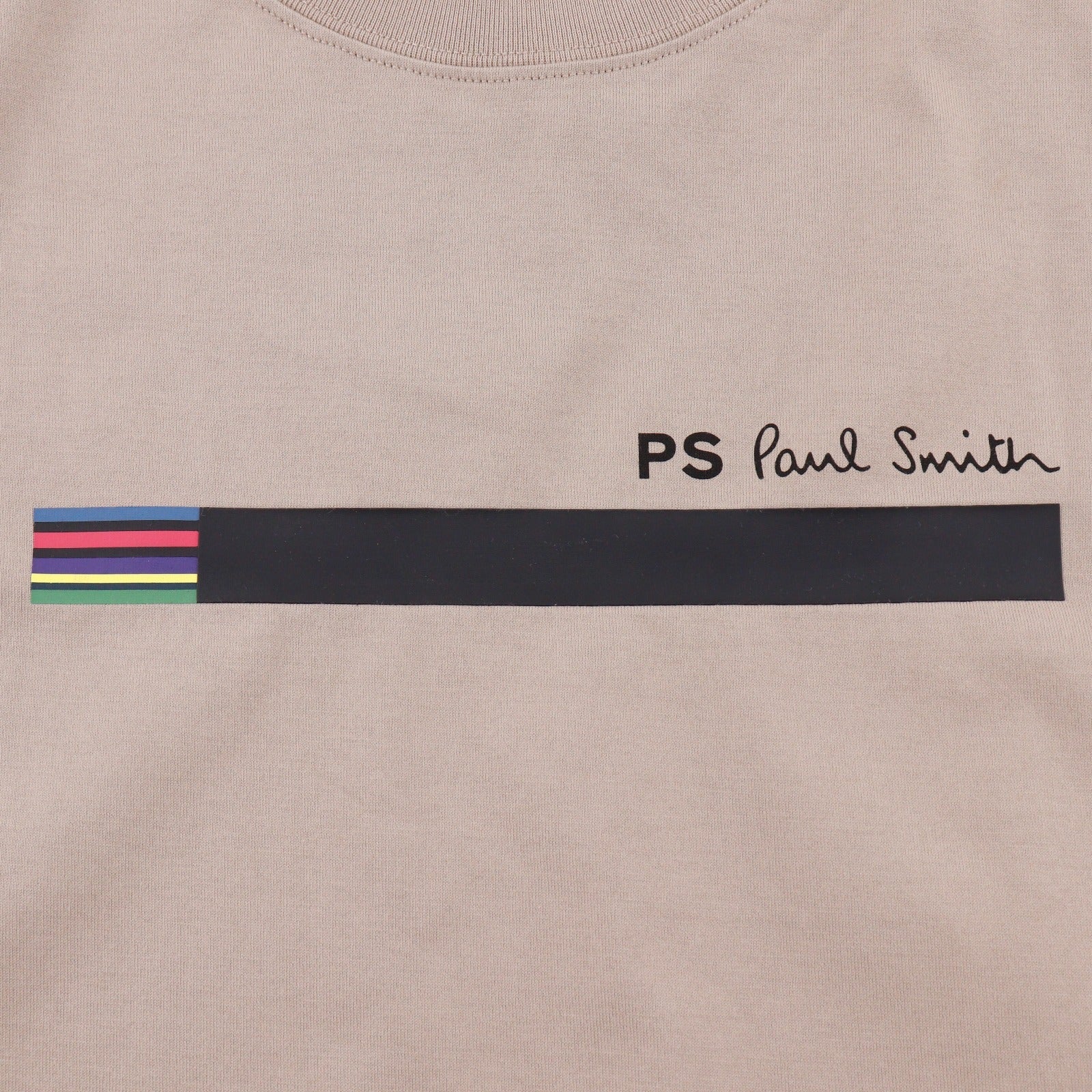 ポールスミス Sports Stripe Bar コットン半袖Tシャツ