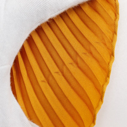 エルメス LES TAMBOURS プリーツシルクスカーフ