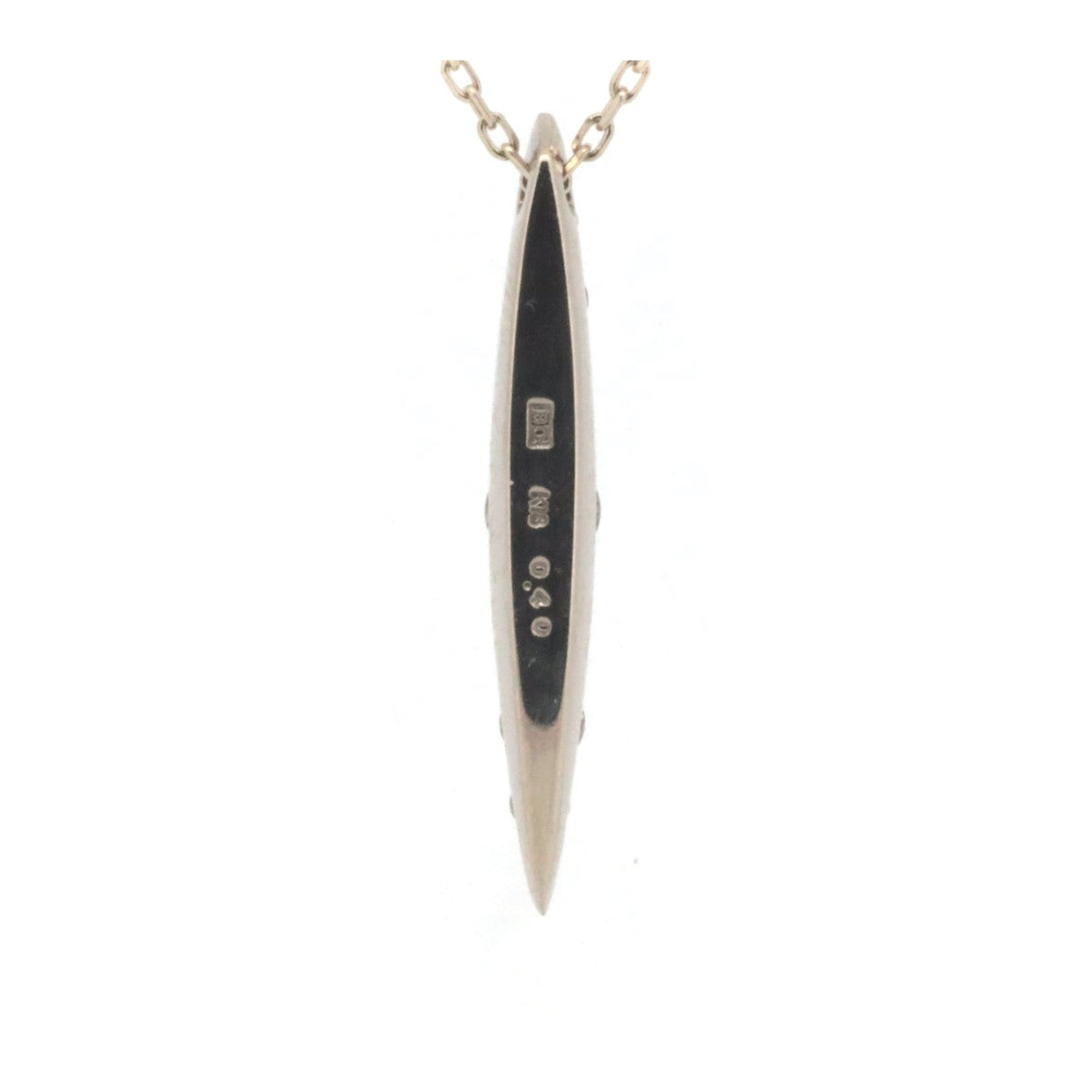 カシケイ ネイキッド K18BG ダイヤモンド ネックレス