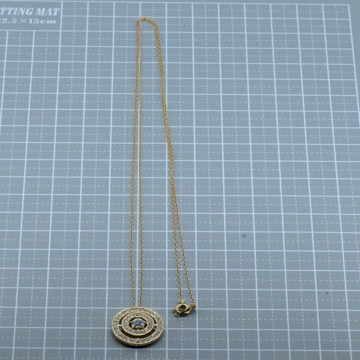 ラザールダイヤモンド K18 ダイヤモンド ペンダントネックレス