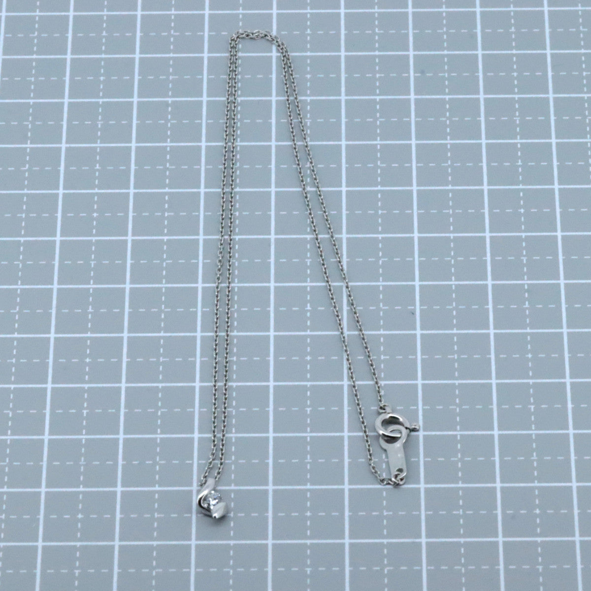 4℃ PT850ダイヤモンドネックレス