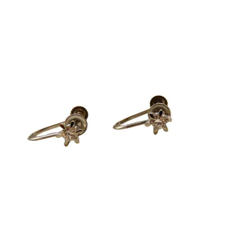 Pt900 ダイヤモンド ピアス