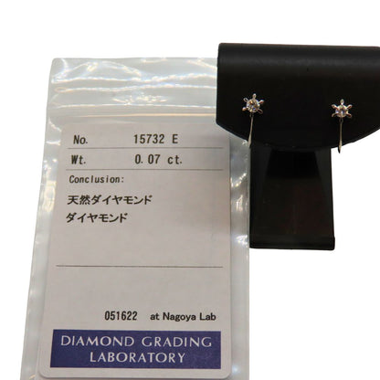 Pt900 ダイヤモンド ピアス