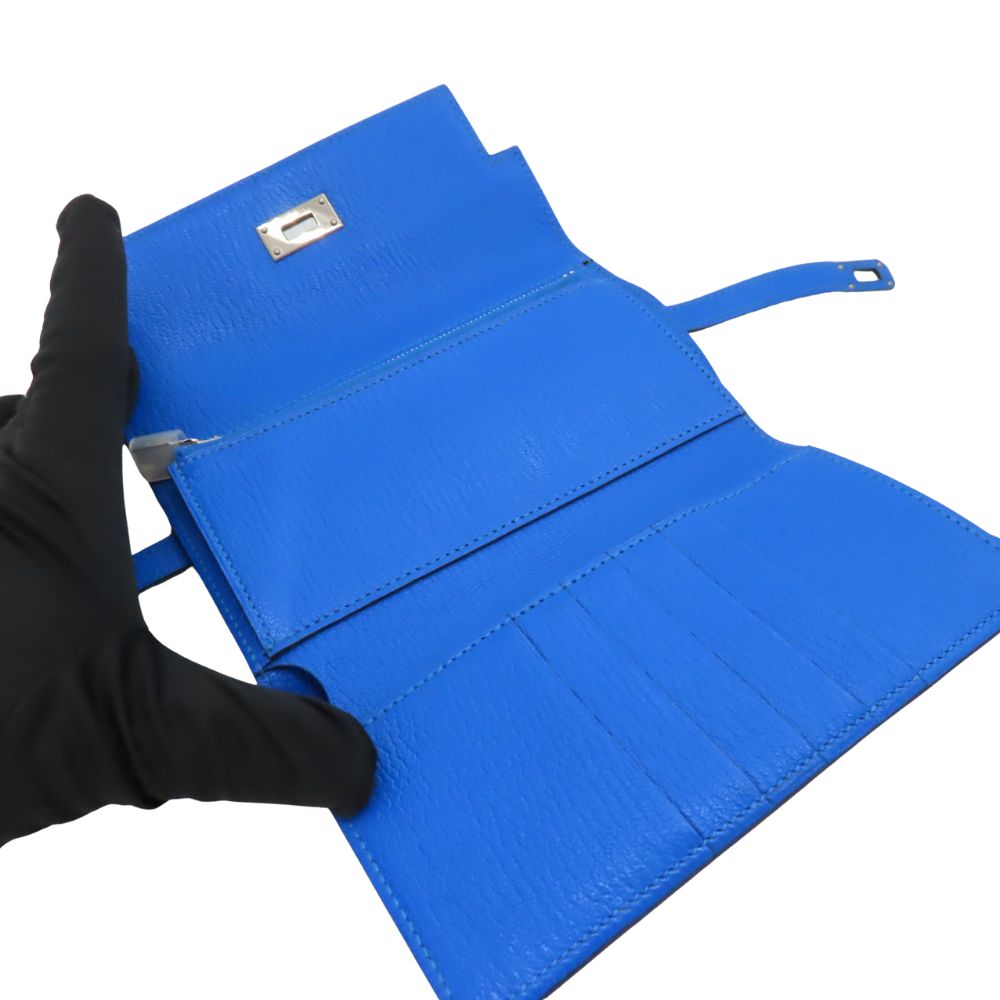 エルメス ケリー ウォレット シェーブル 二つ折り財布