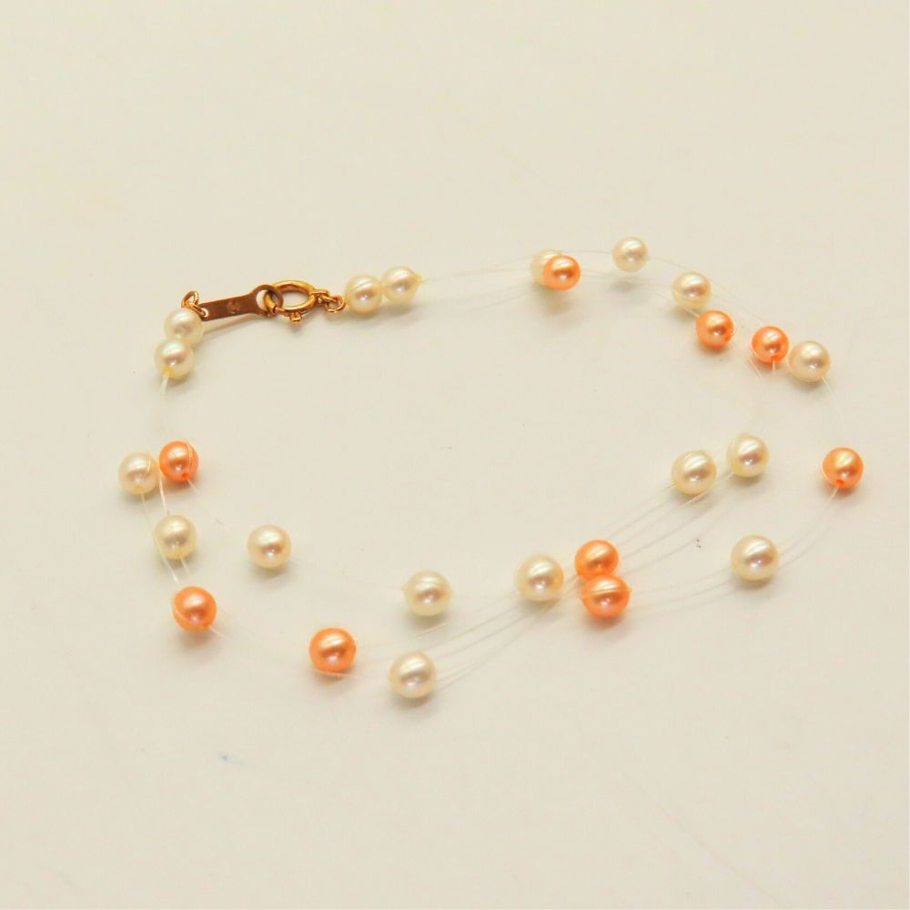 Tasaki K18 イエローゴールド パール ブレスレット