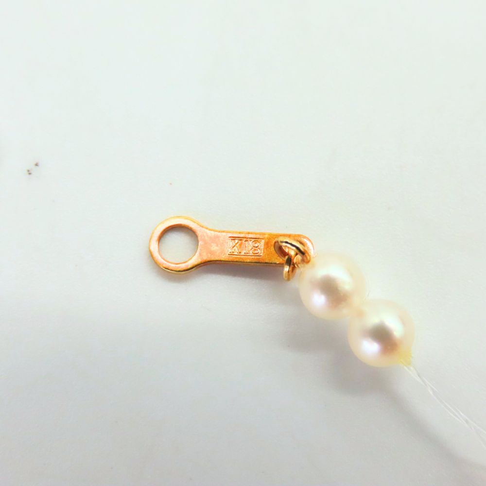 Tasaki K18 イエローゴールド パール ブレスレット