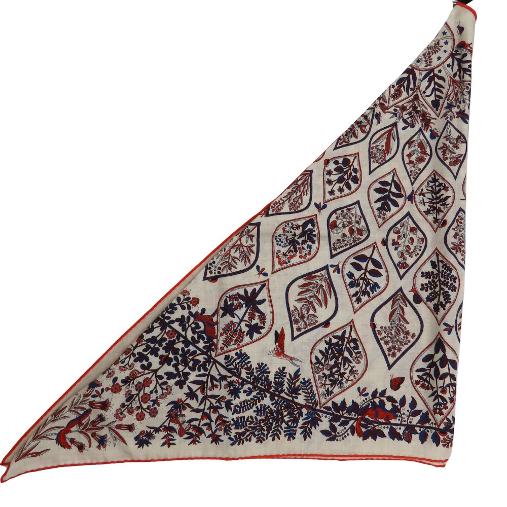 エルメス トライアングル ジアン カシミア シルク 大判 スカーフ