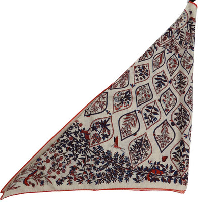 エルメス トライアングル ジアン カシミア シルク 大判 スカーフ