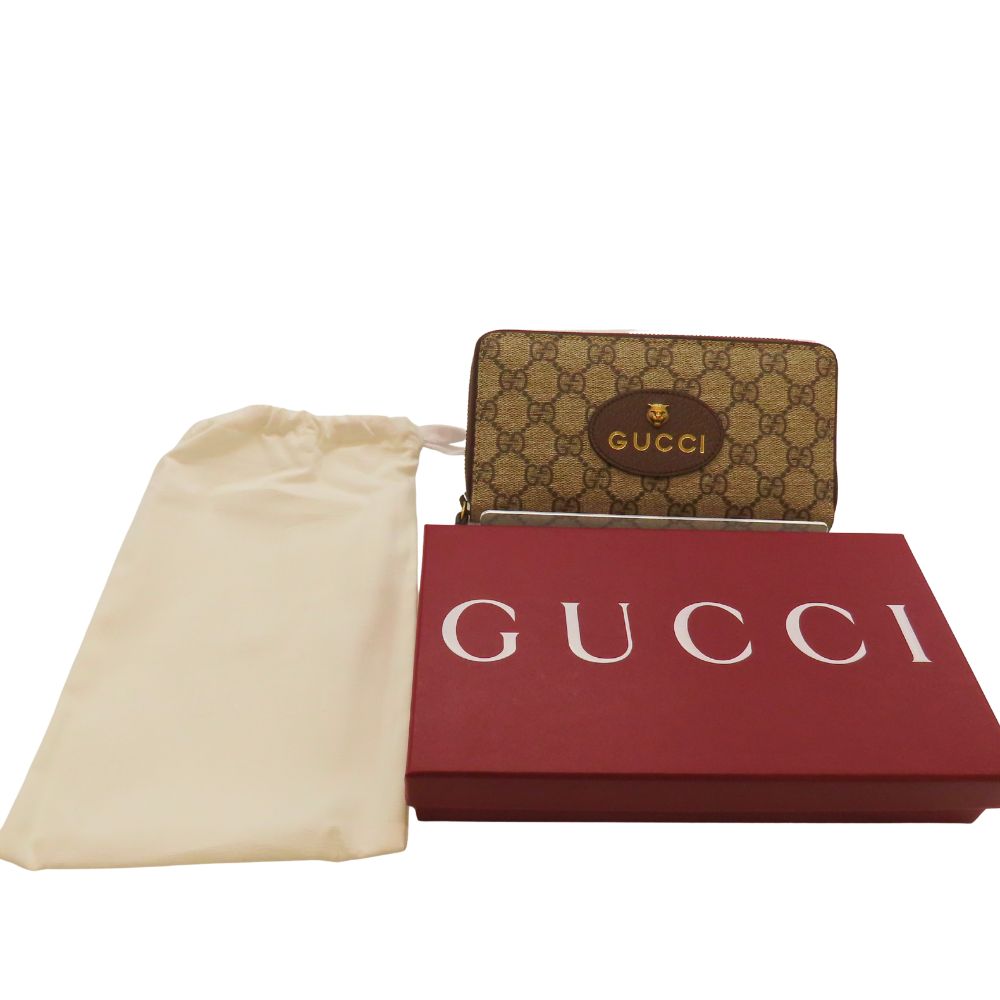 グッチ ネオヴィンテージ GGスプリーム ロング財布