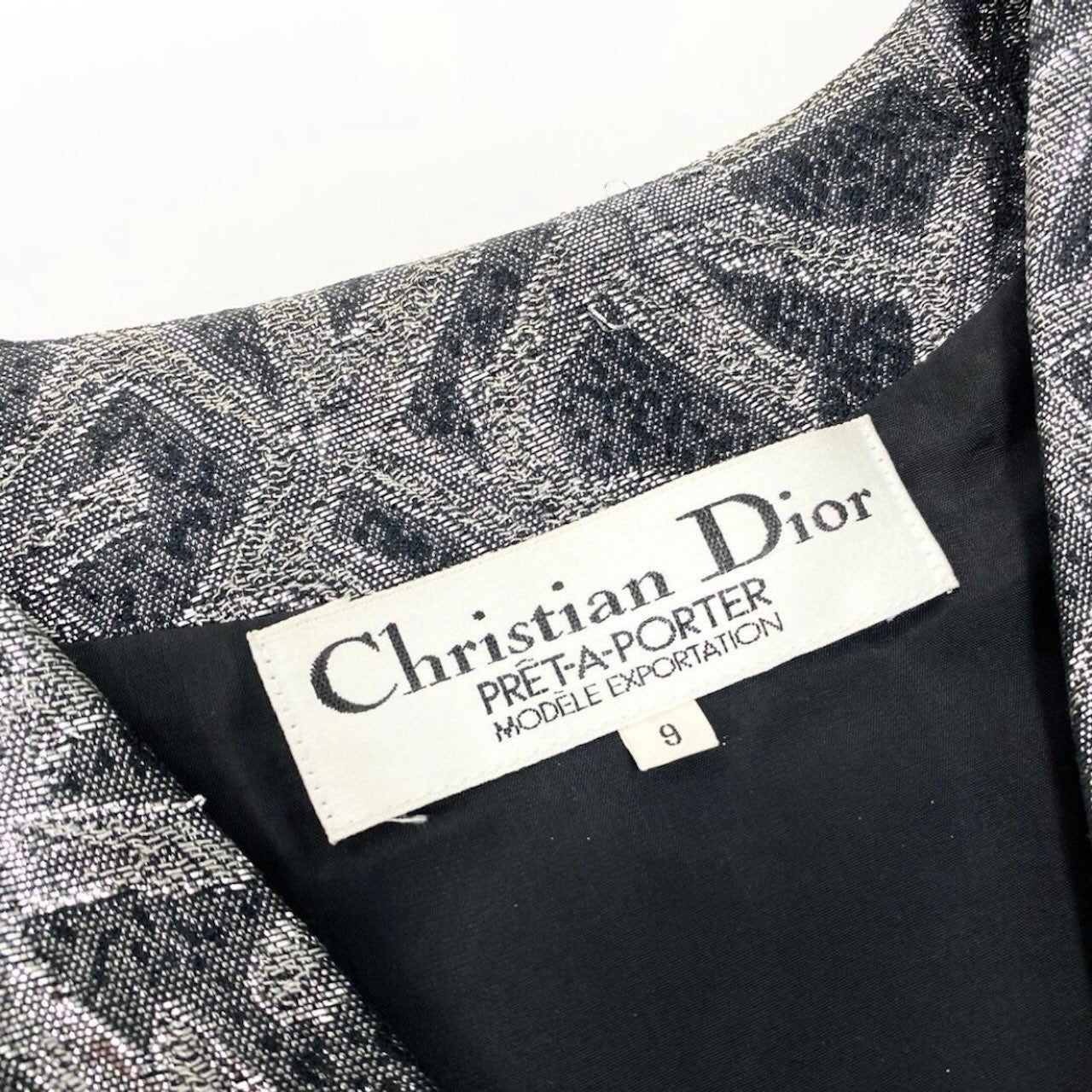 クリスチャンディオール シルクジャケット