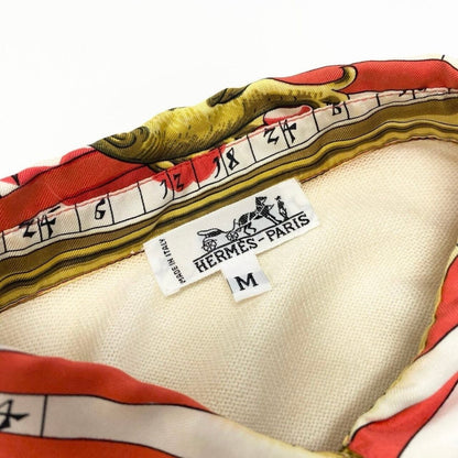 エルメス DIES ET HORE シルクコットンポロシャツ