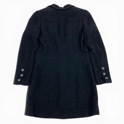 シャネル ウールナイロンシルクコート