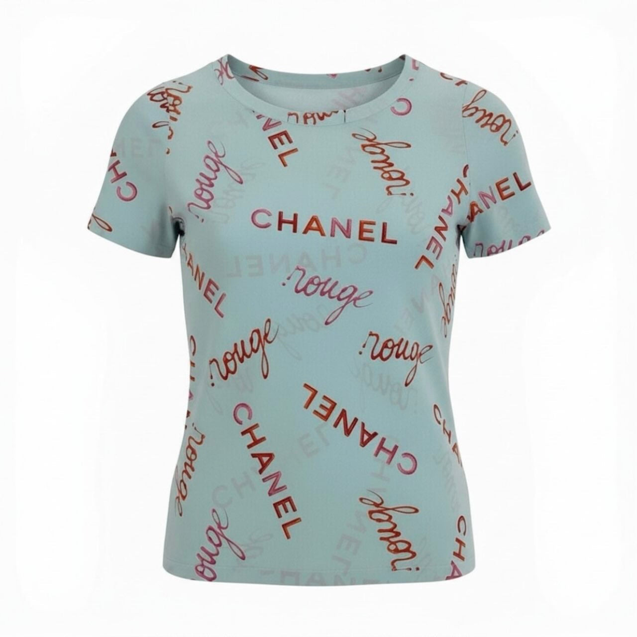 シャネル シルク半袖Tシャツ