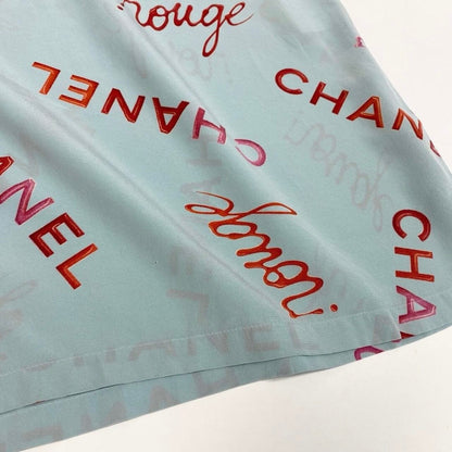シャネル シルク半袖Tシャツ