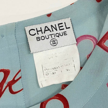 シャネル シルク半袖Tシャツ